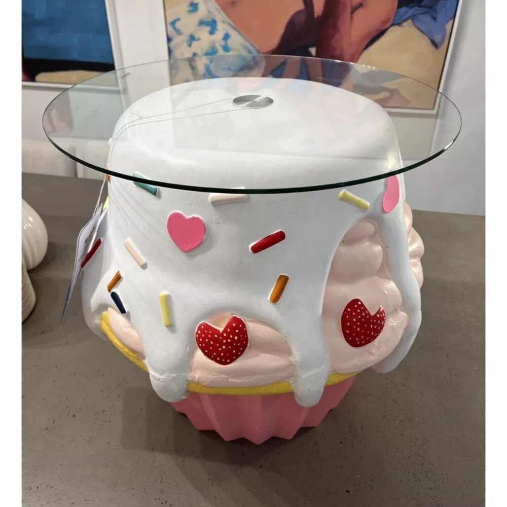 Tik Tok Viral Cupcake Food Dessert Valentines Day Side Table New |SHIPS SAME DAY